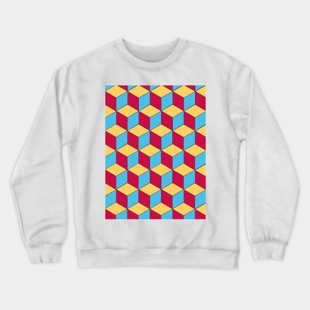 Blocks Crewneck Sweatshirt by ampp